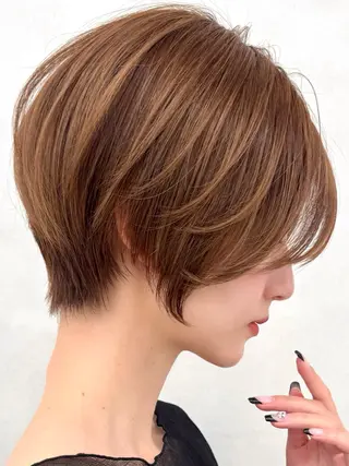 ショート 三鷹で1番ショート ボブをカットする新谷のヘアスタイル