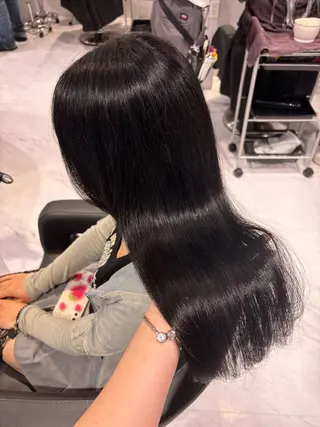 ロング カラー 表参道♡暗髪♡ 艶カラー♡アユミのヘアスタイル