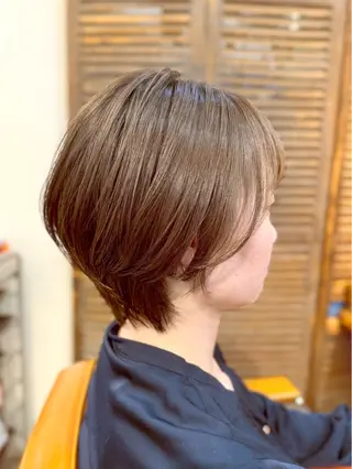 ショート 縮毛矯正/髪質改善/ 佐々木大輔のヘアスタイル