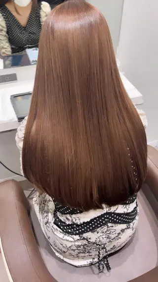 セミロング カラー 似合わせ特化🌷 kasumiのヘアスタイル