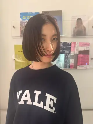 ミディアム カラー 今泉/kai🐇ボブ 似合わせカットのヘアスタイル