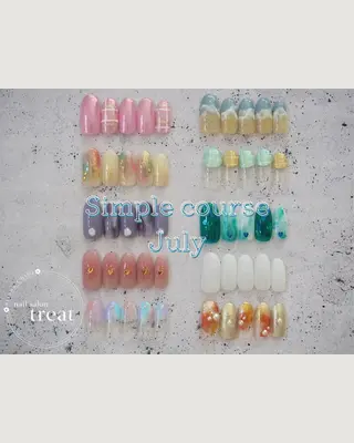 ネイル nail salon treat あいのネイルデザイン