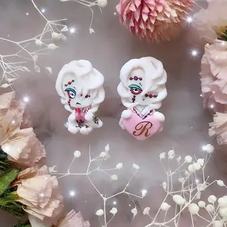 ネイル 3Dアートネイル💗 都築レナのネイルデザイン