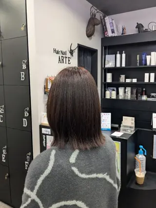 カラー 多田 遥香のヘアスタイル