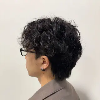 パーマ ルプラボウ/豊川/ レイヤー/サクラのヘアスタイル