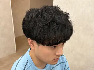 パーマ メンズ 🧸韓国ヘア/ KURUMI‎‎🤍のヘアスタイル