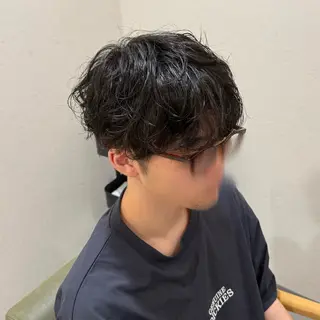 パーマ メンズ ココナ🖤/メンズ /パーマ/nicoのヘアスタイル