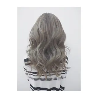 ミディアム カラー 永岡 鉄平のヘアスタイル