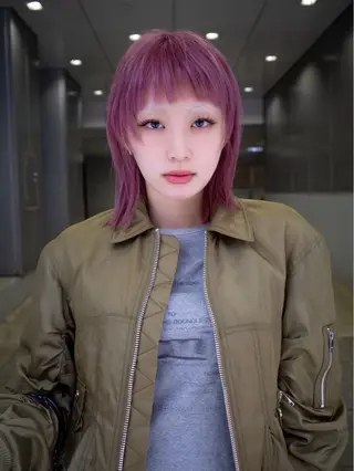 ミディアム ･*·̩͙꒰ঌ RIN໒꒱·̩͙⋆.のヘアスタイル