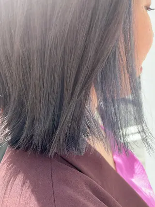 ショート ハイトーンカラー🩵 耳ツボジュエリー👂のその他イメージ
