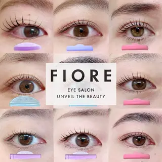 マツエク・マツパ FIORE フィオレ 大門 浜松町のマツエク・マツパデザイン