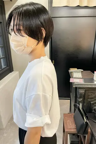 ショート カラー ショート・ボブ ・ウルフ✂︎IMAIのヘアスタイル