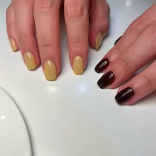 ネイル シンプルネイル Ezura Yumiのネイルデザイン
