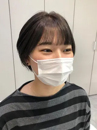 ショート kaho.🌿 ショートヘア⭐️のヘアスタイル