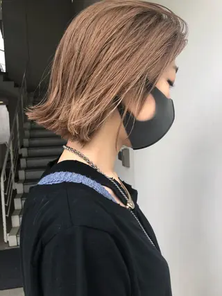 ミディアム カラー “ミニモ最高評価獲得 “代表"Kohei"のヘアスタイル