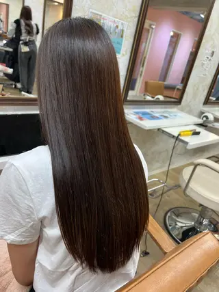 ロング 髪質改善/ メンズカット・パーマのヘアスタイル