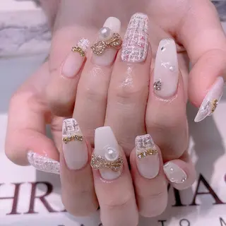 ネイル 長さだし専門店 M2　rikaのネイルデザイン