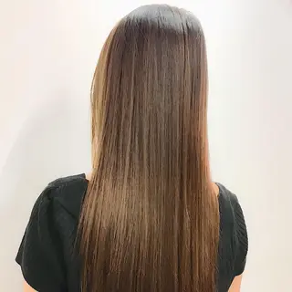 ロング デジタルパーマ💫/ 似合わせカット✂️のヘアスタイル