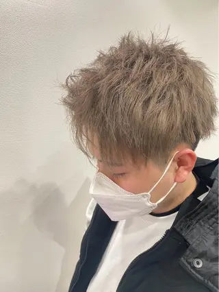 カラー メンズ パーマ/縮毛矯正🍀 鎌田 和希のヘアスタイル