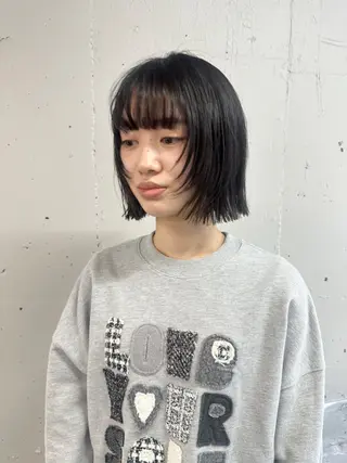 ショート ハッシュカット🎀 レイヤーカットのヘアスタイル