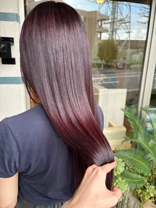 ロング 庄司 桜のヘアスタイル