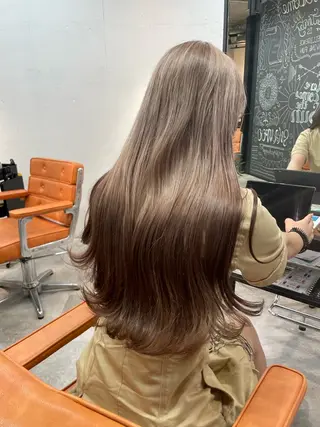 ロング カラー 久保田 千尋のヘアスタイル