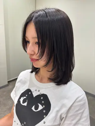 ショート Noa/レイヤー カット🩵パーマのヘアスタイル