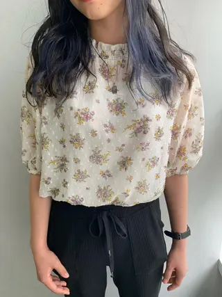 ロング カラー 怪我のため6月末 復帰予定田中瑞希🍃のヘアスタイル
