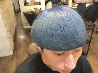 ショート カラー ヘアアレンジ 遠藤 拓馬のヘアスタイル