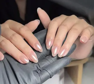 ネイル By moonネイル 🌷ワンホン/韓国風のネイルデザイン