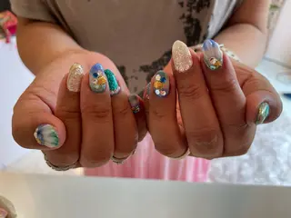 ネイル ♡ビジュール♡ NAIL &まつ毛のマツエク・マツパデザイン