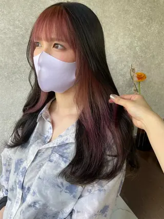 ロング カラー 🫧ヒシダアキ taboo.i🫧のヘアスタイル