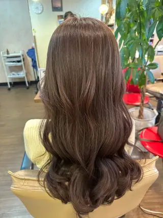 ロング カラー coupe ciseauxのヘアスタイル