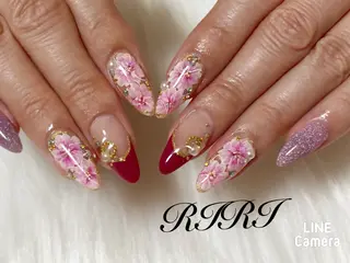 ネイル riri オーナーのネイルデザイン