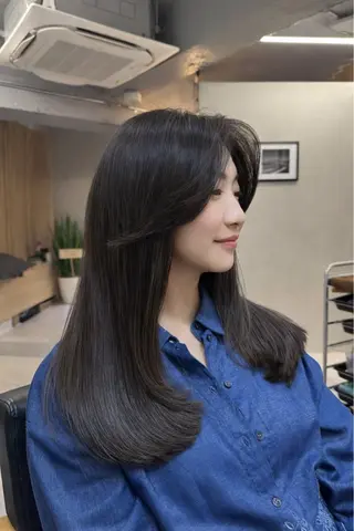 ロング カラー 海外レイヤー鯉渕 【海外風メンズも◎】のヘアスタイル