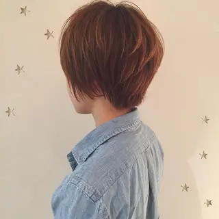 ショート 市川 千夏のヘアスタイル
