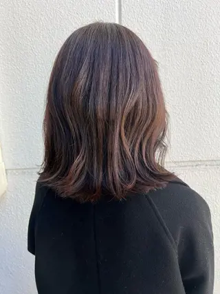 ミディアム 下山 大智のヘアスタイル