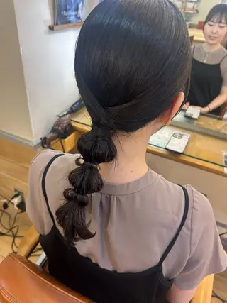 ミディアム 韓国ヘアー🇰🇷 MIWAのヘアスタイル