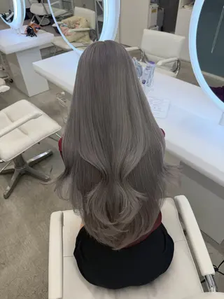 ロング ICY所属・kanna♡ 韓国ヘアーのヘアスタイル