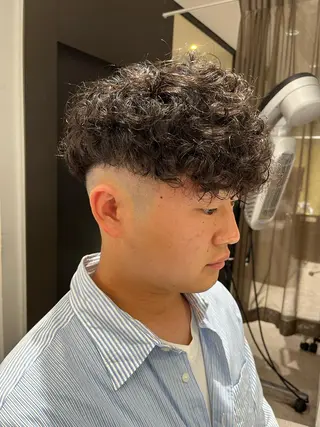 パーマ メンズ 🍐シャドウパーマ メンズ特化/守岡🍐のヘアスタイル