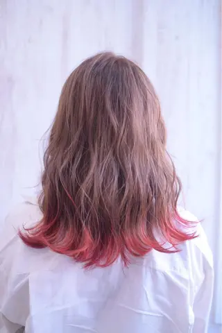 ミディアム GATE. staffのヘアスタイル