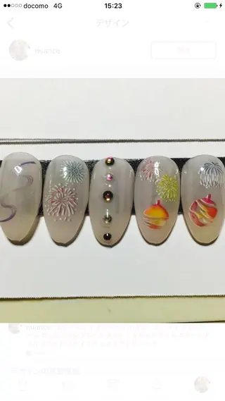 ネイル 自宅ネイルサロン ♦️nuance♦️のネイルデザイン