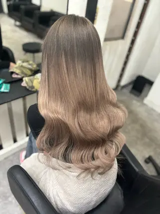 ロング Miku シールエクステのヘアスタイル