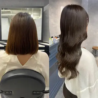 ロング カラー エクステ&"盛れる" 艶髪✨SYURIのヘアスタイル
