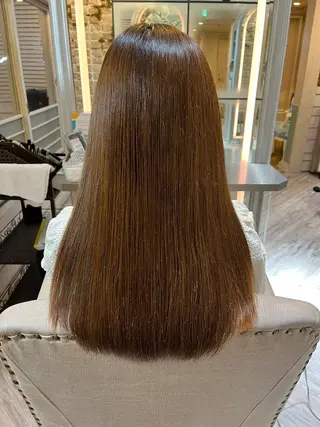 ロング カラー カラーが上手い 辻悠月のヘアスタイル
