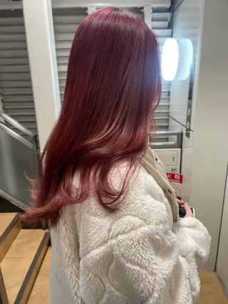 ロング カラー 石川 理恵のヘアスタイル