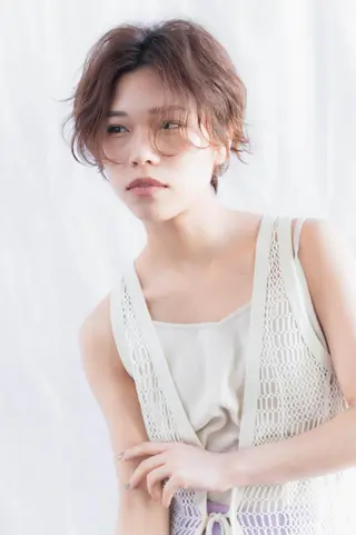 ショート Free 増山太亮のヘアスタイル