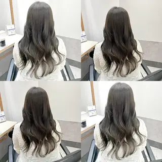 ロング カラー SAKINO. ベージュカラーのヘアスタイル