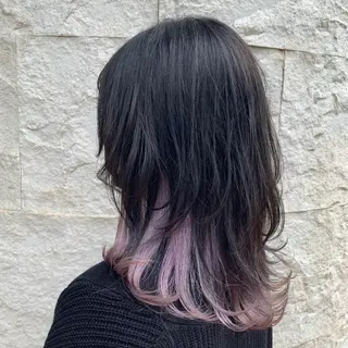 カラー each dee所属・星野 優希のヘアスタイル