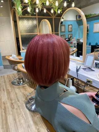 ショート カラー 🌈ブリーチ特化🌈 MINATOのヘアスタイル